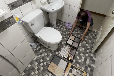 台中老屋廁所翻修